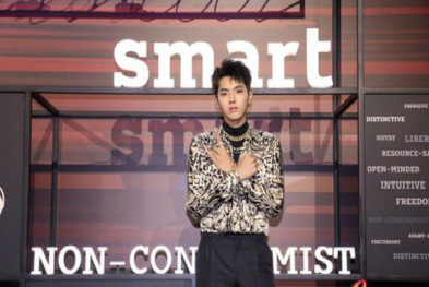 吴亦凡正式升级成为smart全球品牌代言人